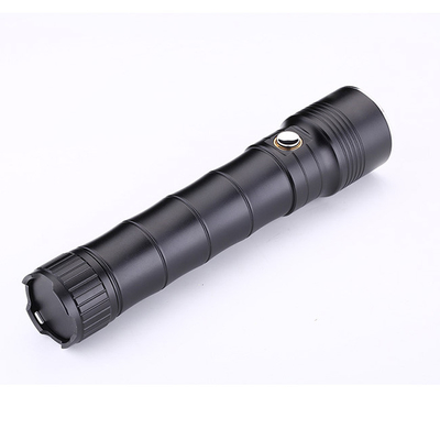 Commercial 460Lm Rechargeable LED Flashlight  With Knife  6 Modes Diving