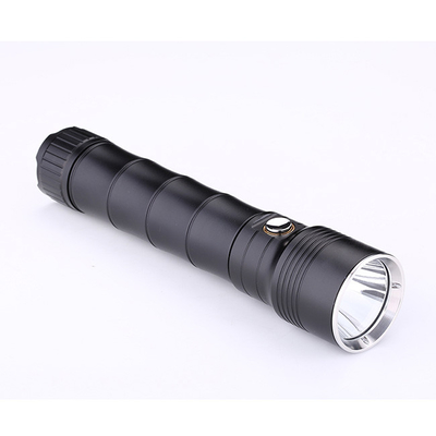 Commercial 460Lm Rechargeable LED Flashlight  With Knife  6 Modes Diving