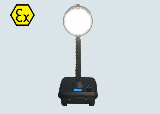 27W Rechargeble Explosion Proof LED Work Light Fixtures 3200Lm  20hrs Working Time