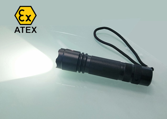Anti - Explosive Security Torch Light / Pocket Flashlight Led Torch 100 Luminous