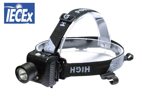 2 Watt  Explosion Proof LED Headlamp 178 Lumen Headlight For Head