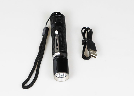 1000Lm High Power Rechargeable Tactical LED Flashlight IP68  Cree LED