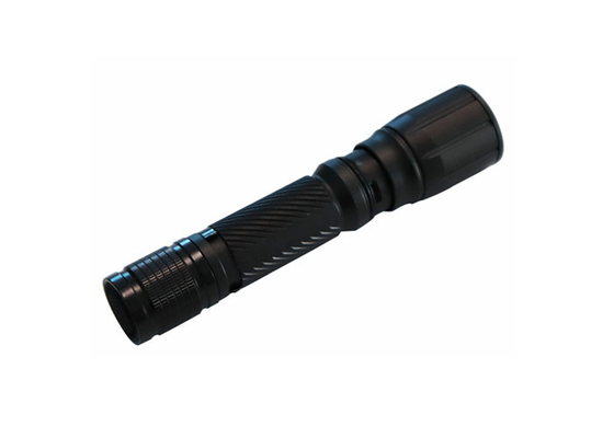 Aluminum  Rechargeable Tactical LED Flashlight  IP67 5W 300Lm Rechargeable Flashlight With USB Port