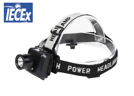 2W IPX6 178Lm Explosion Proof LED Headlamp Durable Simple Strip Design