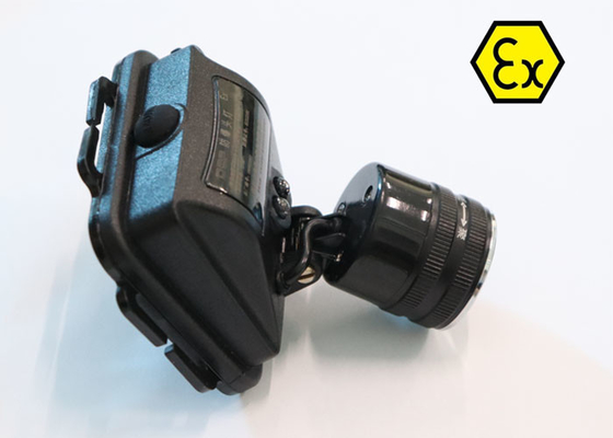 Zoomable Adjustable Explosion Proof LED Headlamp Flashlight Multiple Carry Way