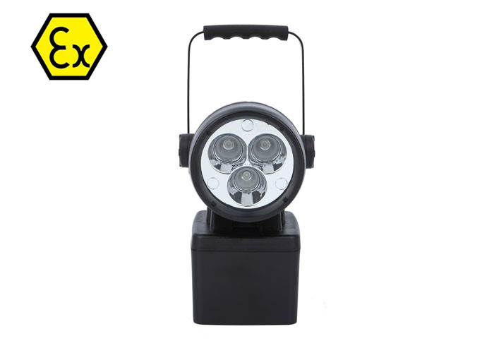 Intrinsically Safe Explosion Proof LED Work Light 1080Lm  Adjustable Lamp Head