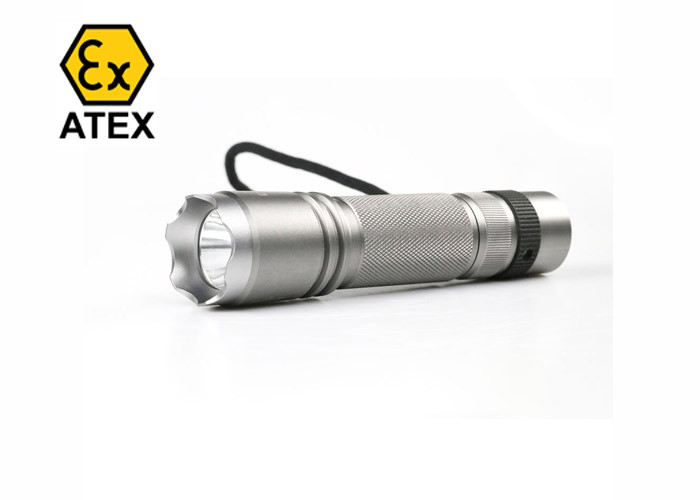 Anti - Explosion Torch Light Lamp  IP66  Handheld Flashlight ATEX Certificate